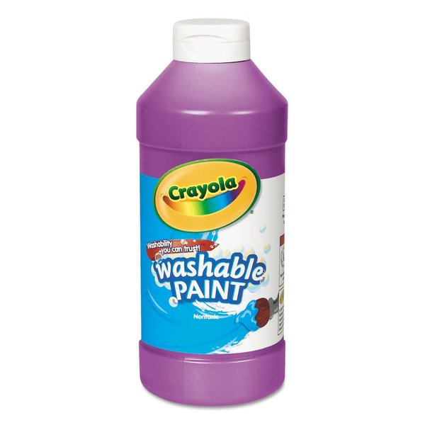 Crayola Washable Paint, Violet, 16 oz 54-2016-040